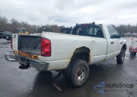 2007 Dodge Ram 2500 Slt/Trx4 Off Road/Sport/Power Wagon из США, поврежденный, VIN 3D7KS26D97G767835